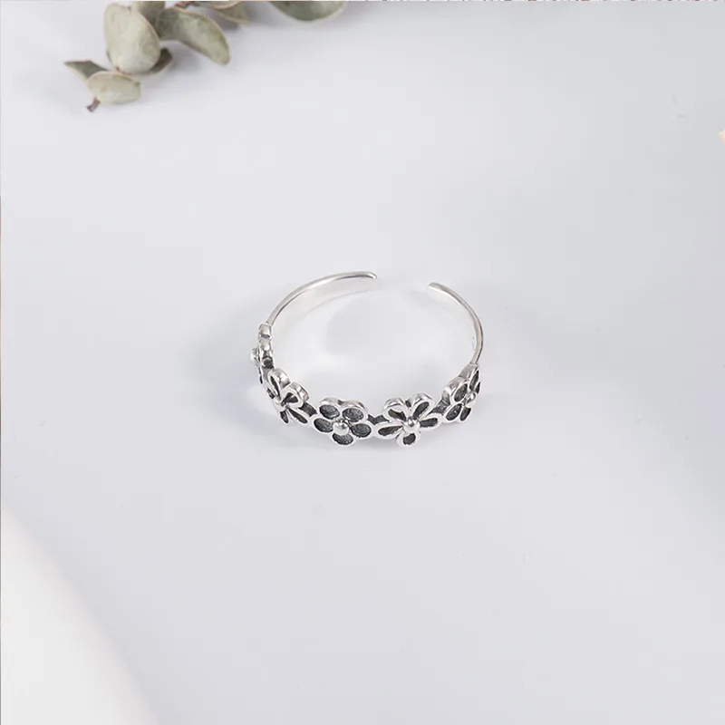 XIAGAO 2018 Vintage Rings 100% Real 925 Sterling Silver Jewelry for Women High Quality Ring Anillos AART0017 | Украшения и