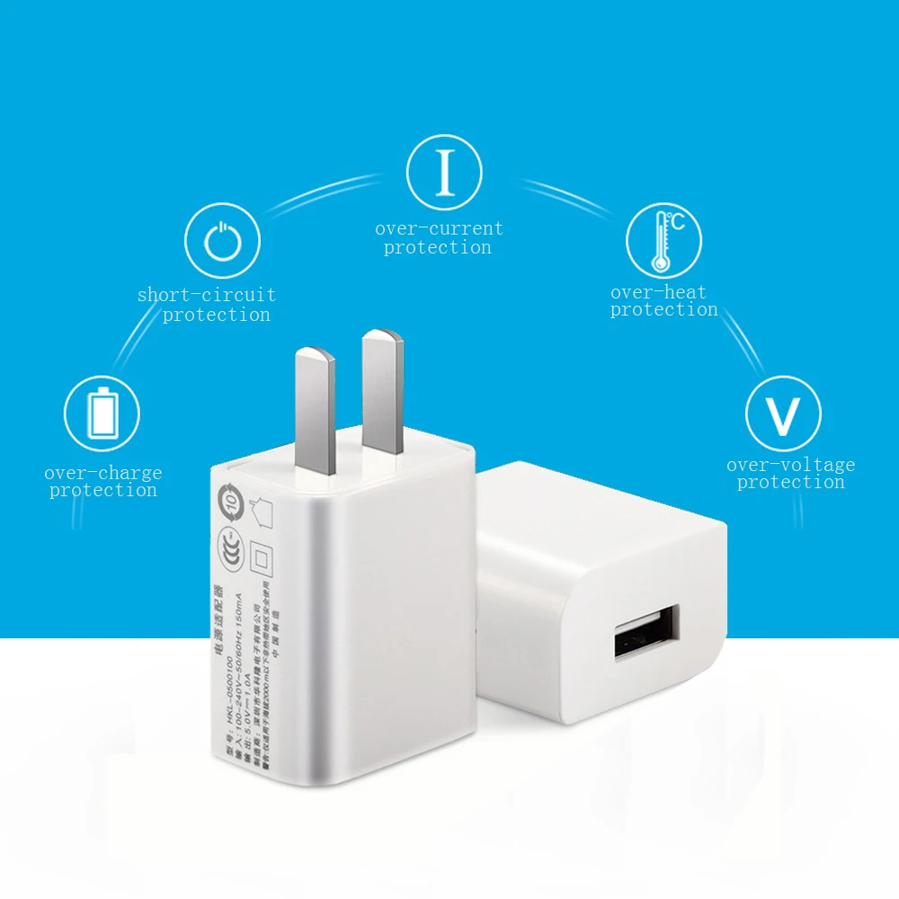 10 шт./партия универсальное зарядное устройство с USB-портом | Мобильные телефоны и