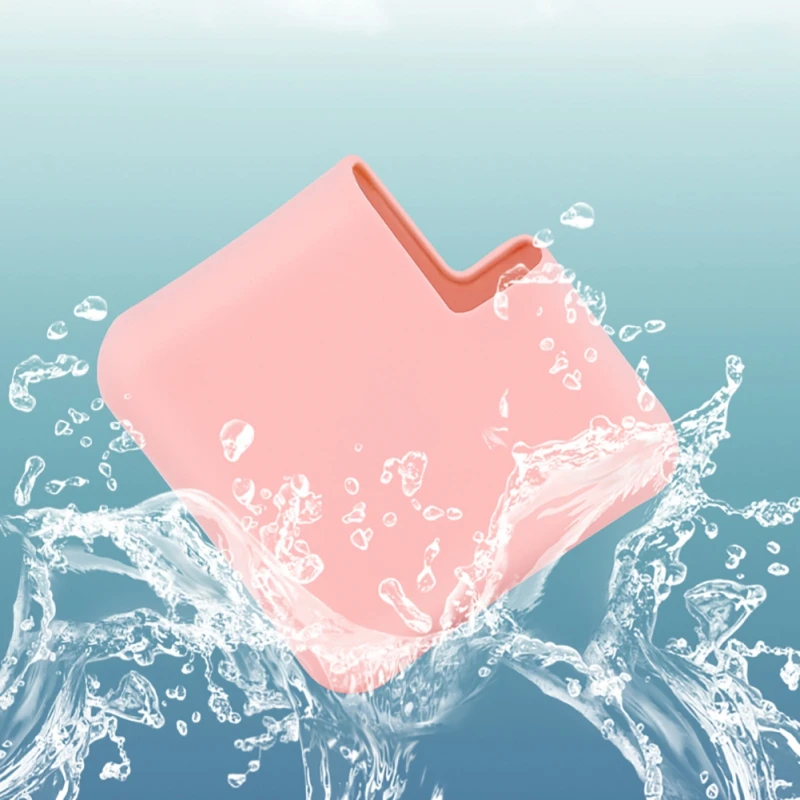 Ультра тонкий мягкий силиконовый защитный чехол адаптер питания рукав зарядное