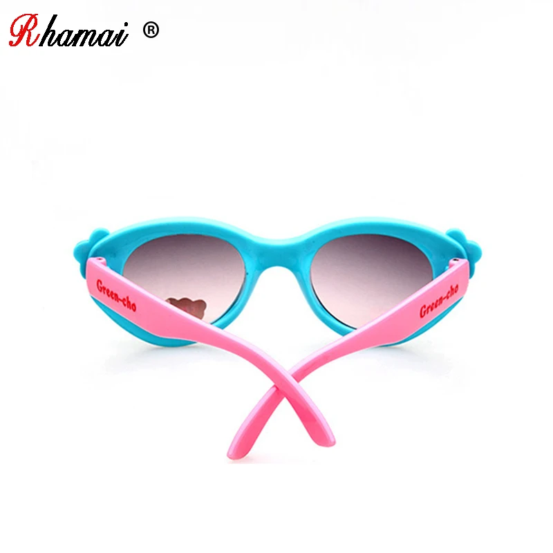 Новинка 2018 детские очки RHAMAI солнцезащитные для девочек Лидер продаж модные