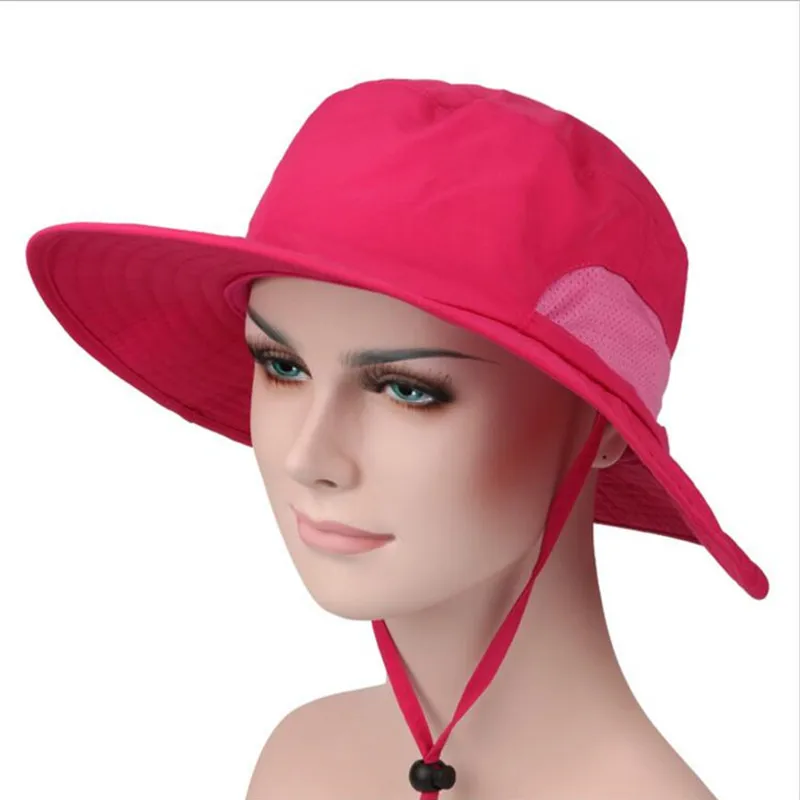 Летняя женская мужская Панама для УФ джунглей шляпы рыбалки Женская Мужская