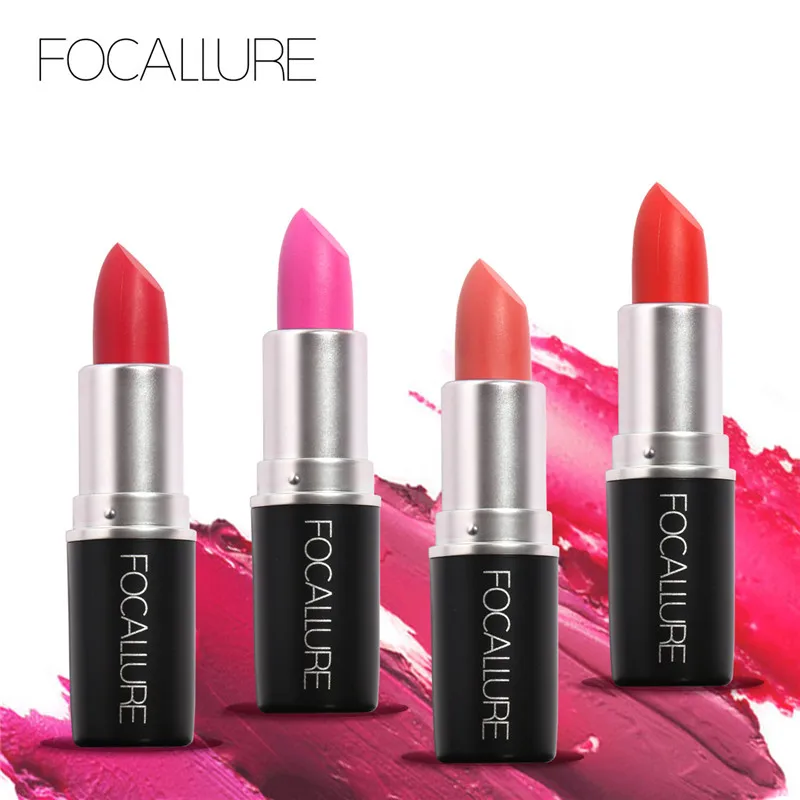 2019 FOCALLURE Pro матовая помада макияж красота для женщин розовый детский губ матовый