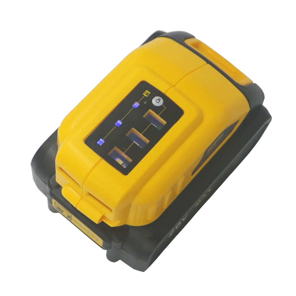 20V 3 0/4.0Ah литий ионный аккумулятор + USB зарядное устройство для Dewalt DCB204 2 DCB205