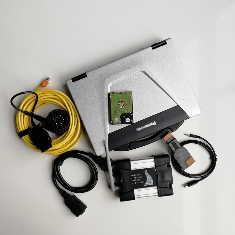 

Диагностический инструмент для ремонта автомобиля и сканер Wifi Icom Next с использованной телефонной книгой и жестким диском на 1 ТБ V12.2021 по
