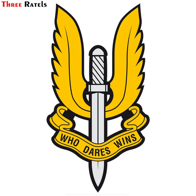 Наклейка на окно Three Ratels FCT-8 #15X15 см классная британская для специальных