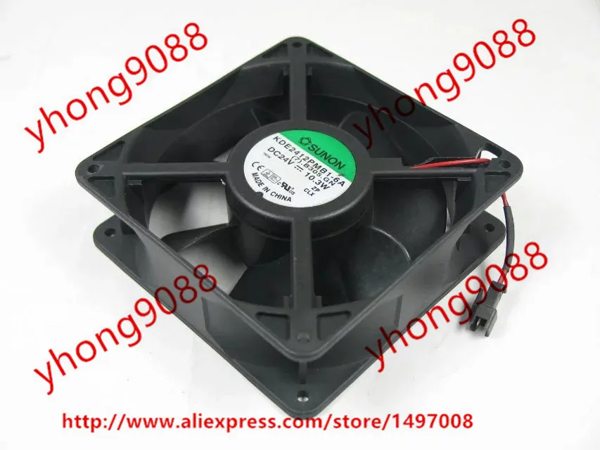 SUNON KDE2412PMB1-6A (7).B305.GN DC 24V 10,3 W 120x120x38 мм, вентилятор охлаждения сервера