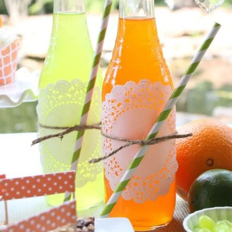 Frigg бумажные соломинки для питья ананас арбуз фламинго украшение дня рождения