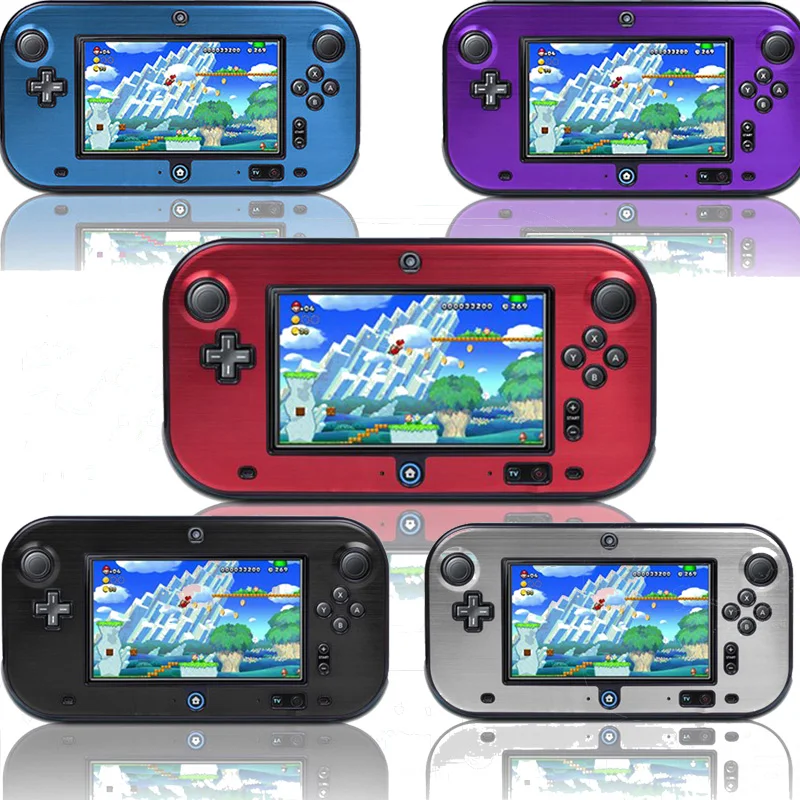 Противоударный жесткий защитный чехол для Wii U пластиковая алюминиевая