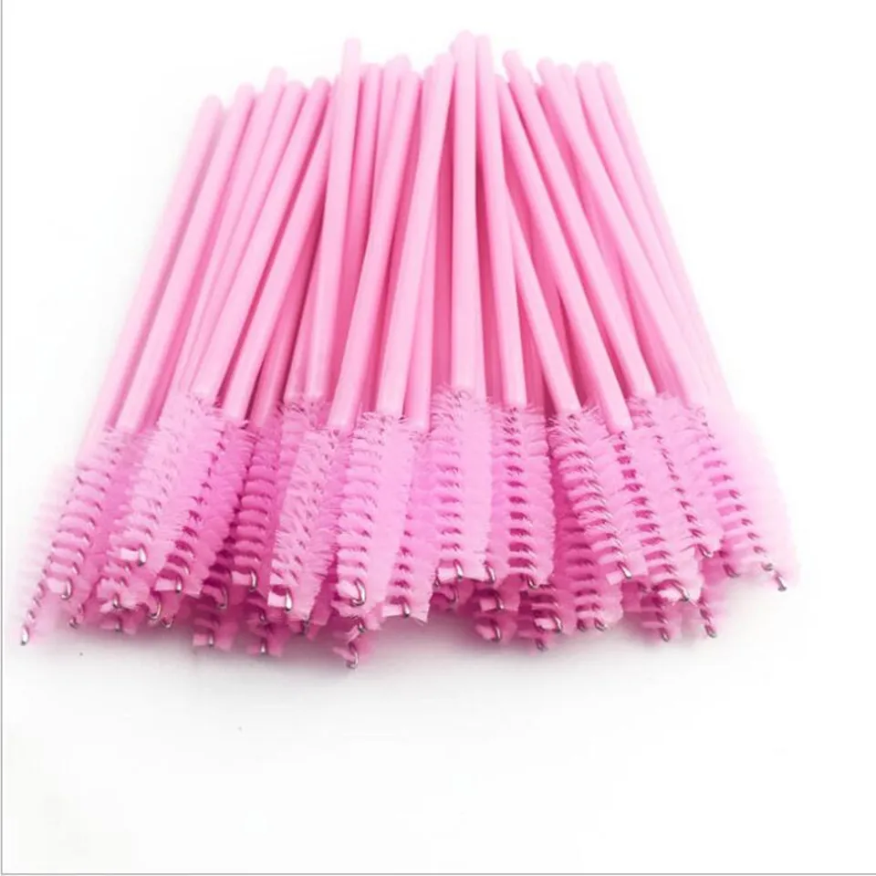 200 pcs/Pack lashes Cosmetic Brushes Set Disposable Eyebrow brush Mascara Wand Applicator makeup-accessories makeup tools | Красота и