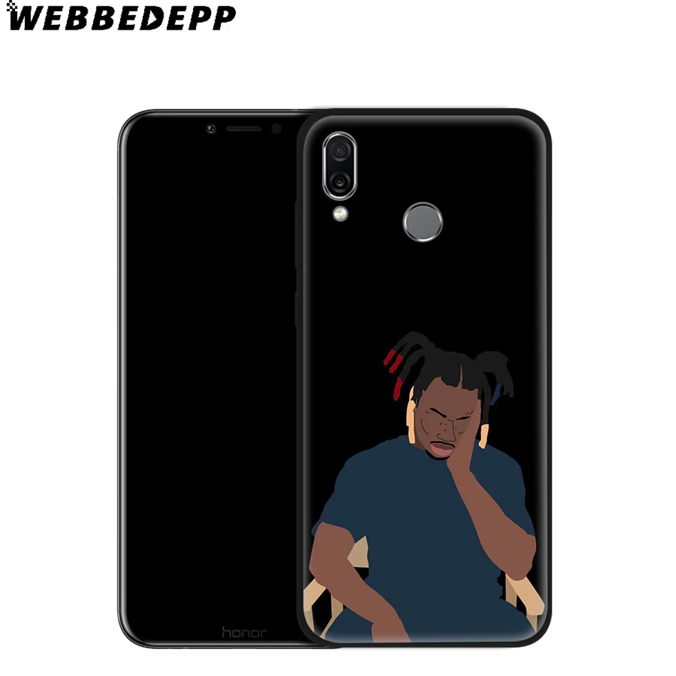 WEBBEDEPP Denzel Curry Rap Soft Case for Huawei Mate Honor 20 6A 7A 7C 7X 8 9 9X 10 View Lite Pro 30 |