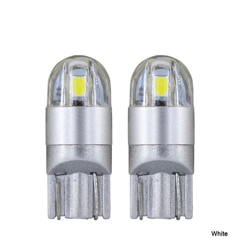 SAARMAT 2* штук T10 W5W светодиодный лампы 3030 SMD 168 194 автомобильные аксессуары Габаритные огни для чтения номер лампа сигнала поворота Авто moto 300Lm 12 V