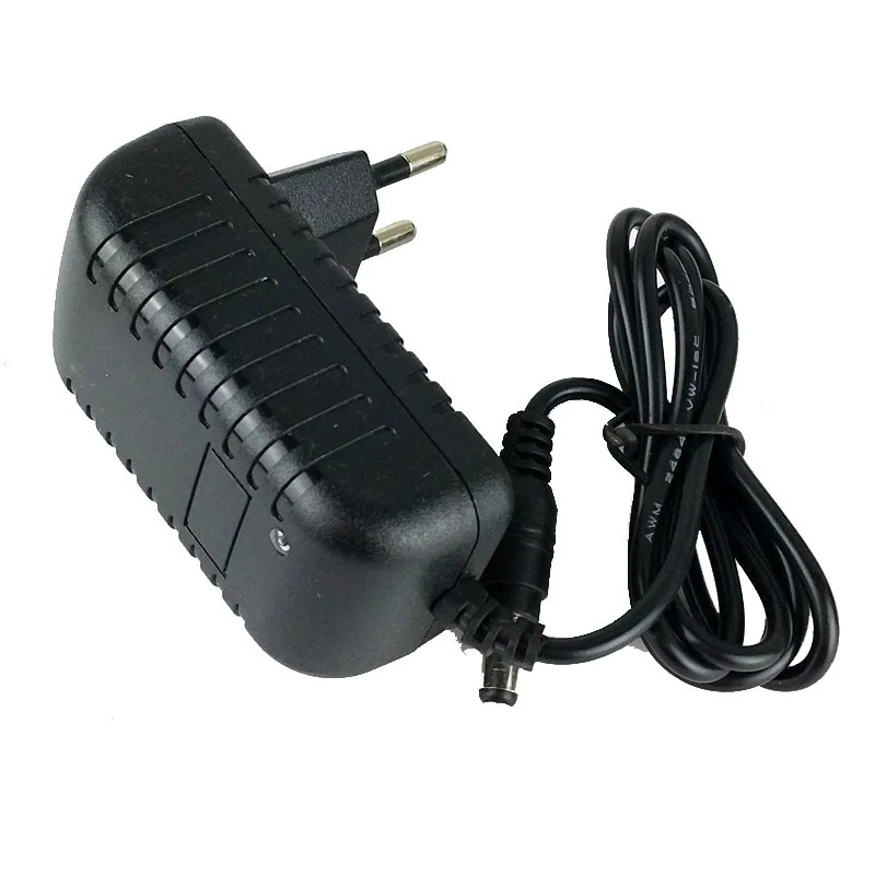 EU Type Plug AC 100-240V to DC 12V 2A Power Supply CCTV Camera LED Strip AC/DC Adapters Adaptor Connector | Безопасность и защита