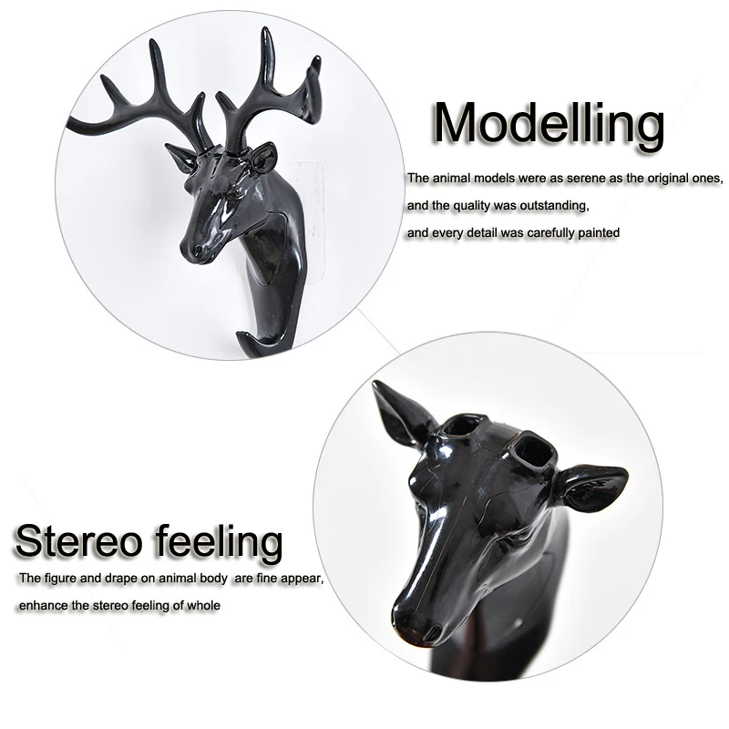 Аксессуары для ванной комнаты из АБС пластика с оленем держатель ключей вискозы