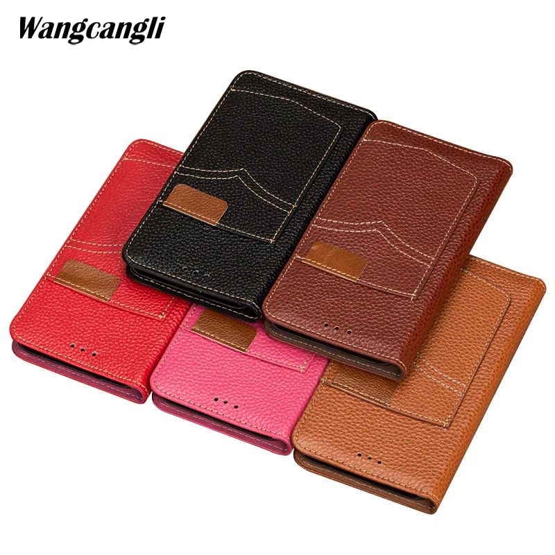 

Brand phone case for Samsung Galaxy 8 flip phone case all handmade custom Genuine Leather phone protection case