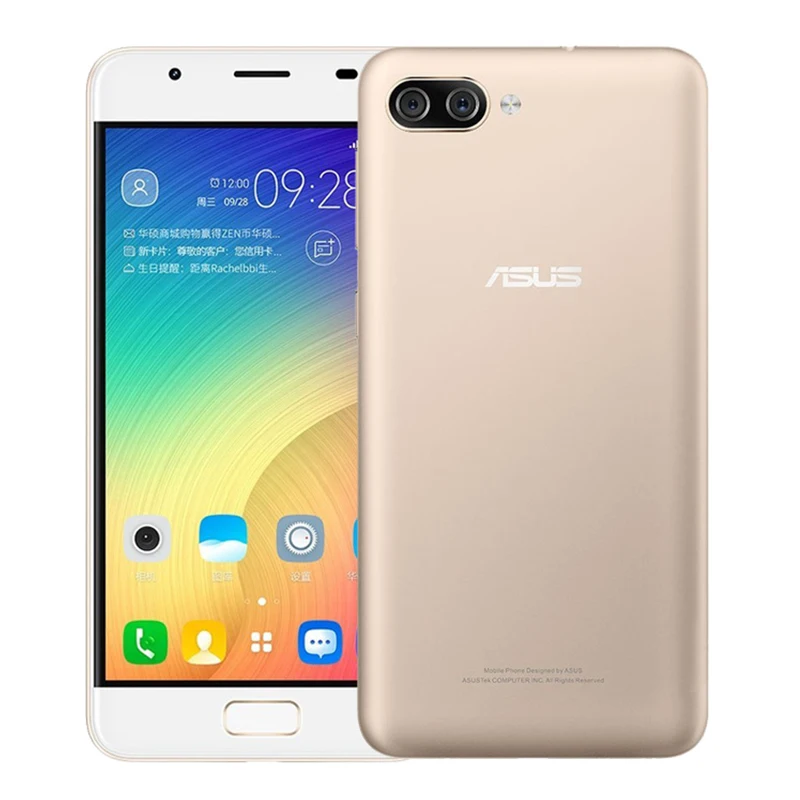2017 Новый asus ZenFone 4 Max Peg 4A ZB500TL 3 ГБ Оперативная память 32 Встроенная ядра 5 дюймов Android