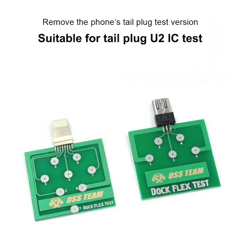 

Charging Dock Flex Tester Repair Micro USB PCB Test Board for iPhone Andorid Battery Power Fix Tool