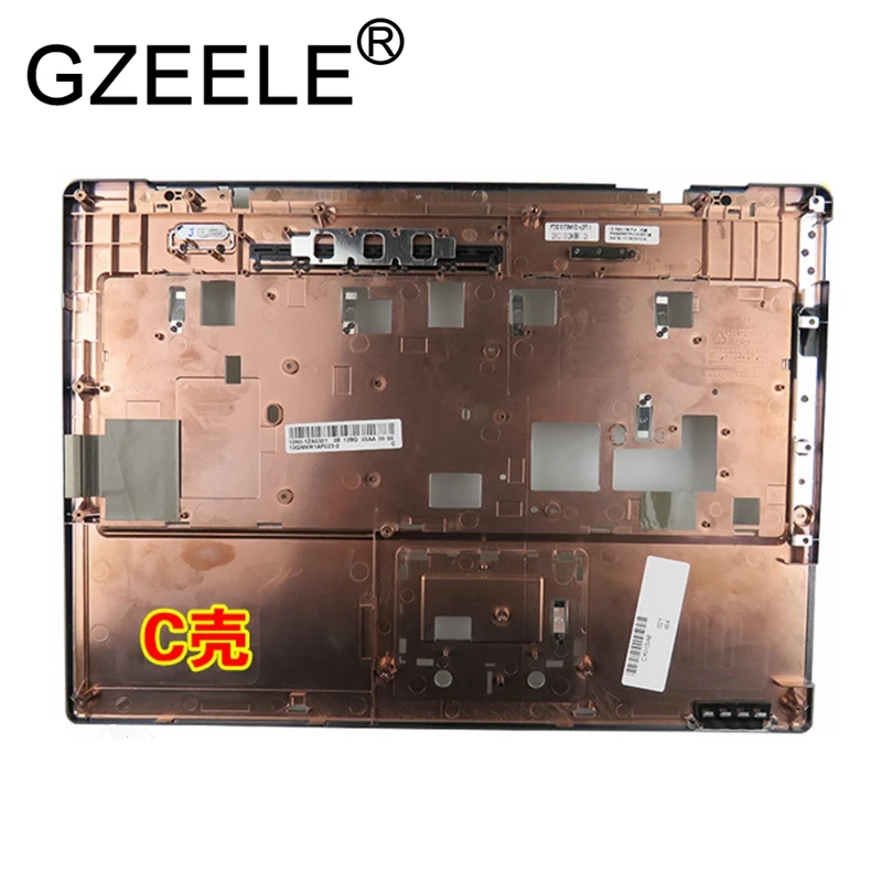 GZEELE Топ чехол для ASUS A8J A8H A8S A8Z Z99D Z99S Z99H Z99J верхний чехол Упор для рук C оболочкой ноутбука серый серебристый КБ рамка