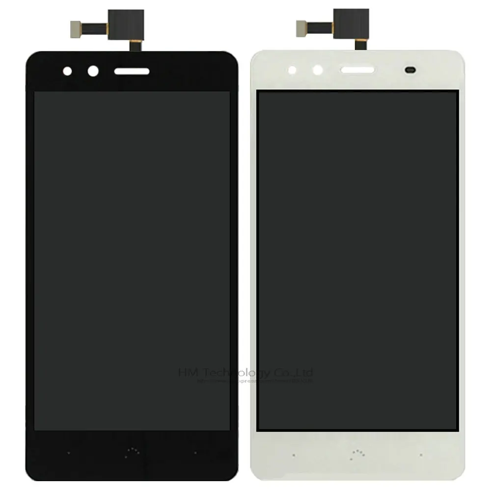 Черный/Белый ЖК-ДИСПЛЕЙ + TP для BQ Aquaris X5/5.0 &quotЖК-Дисплей Touch Screen Digitizer Ассамблеи