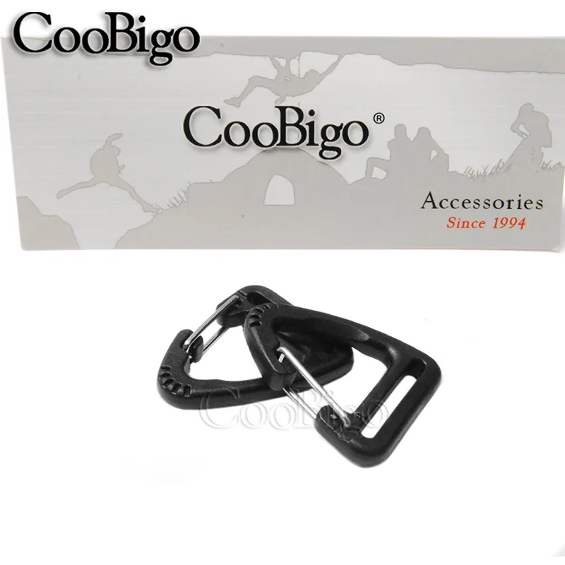 Пластиковый Карабин пряжка для альпинизма 12 шт. 1 дюйм (25 мм) уличный подвесной