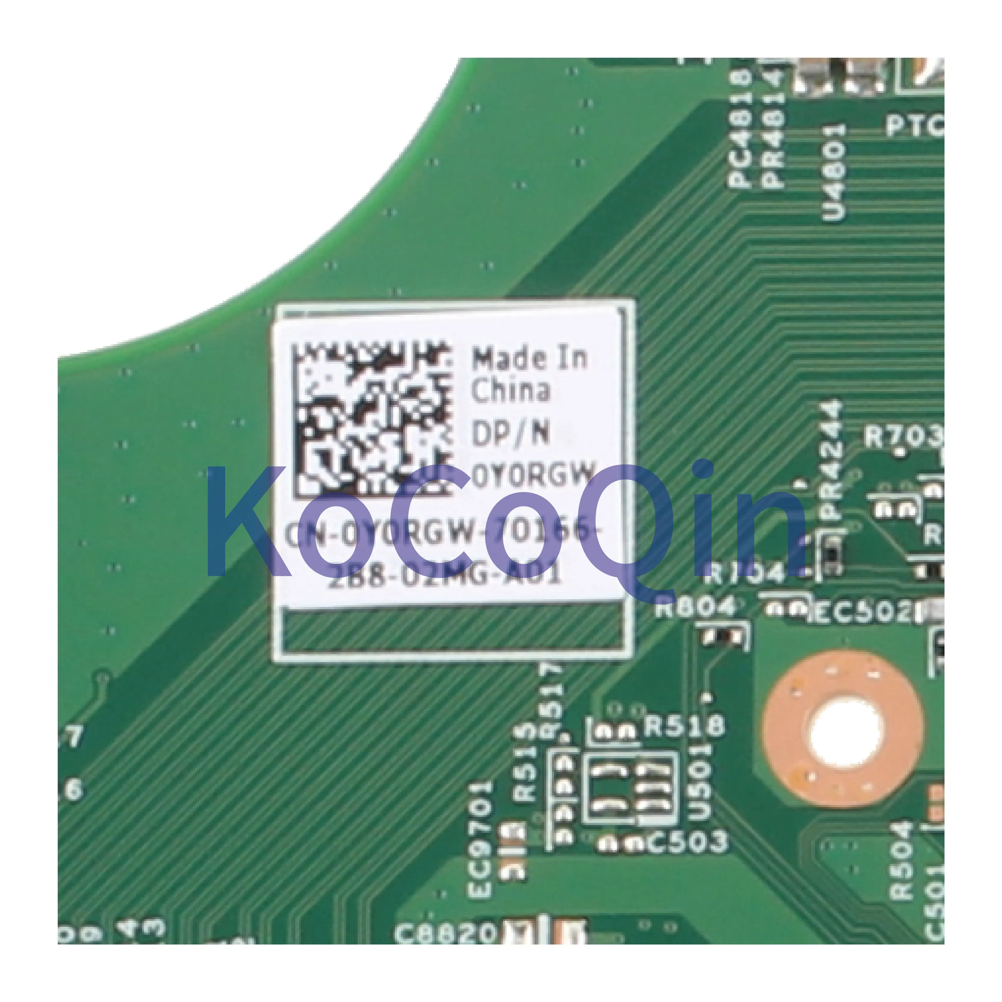 KoCoQin материнская плата для ноутбука Dell Vostro 3550 V3550 HM67 10245 2 CN 0Y0RGW 0Y0RGW|Материнские