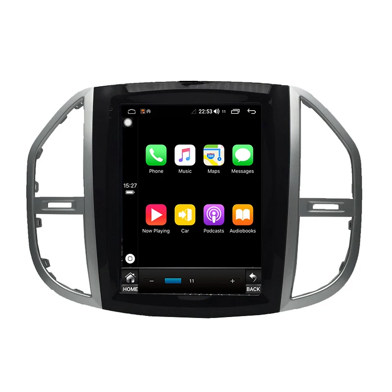 Вито Android 8,1 4+ 64G 8-ядерный Tesla 12,1 дюймов Автомобильный gps android 1 din 4g для бенц Вито