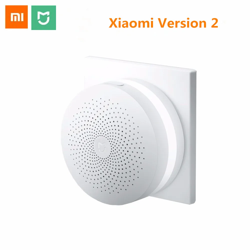 Xiaomi Mi, умный центр управления, обновленная версия, Датчик управления, умная розетка, WiFi, пульт дистанционного управления, многофункциональный шлюз 2