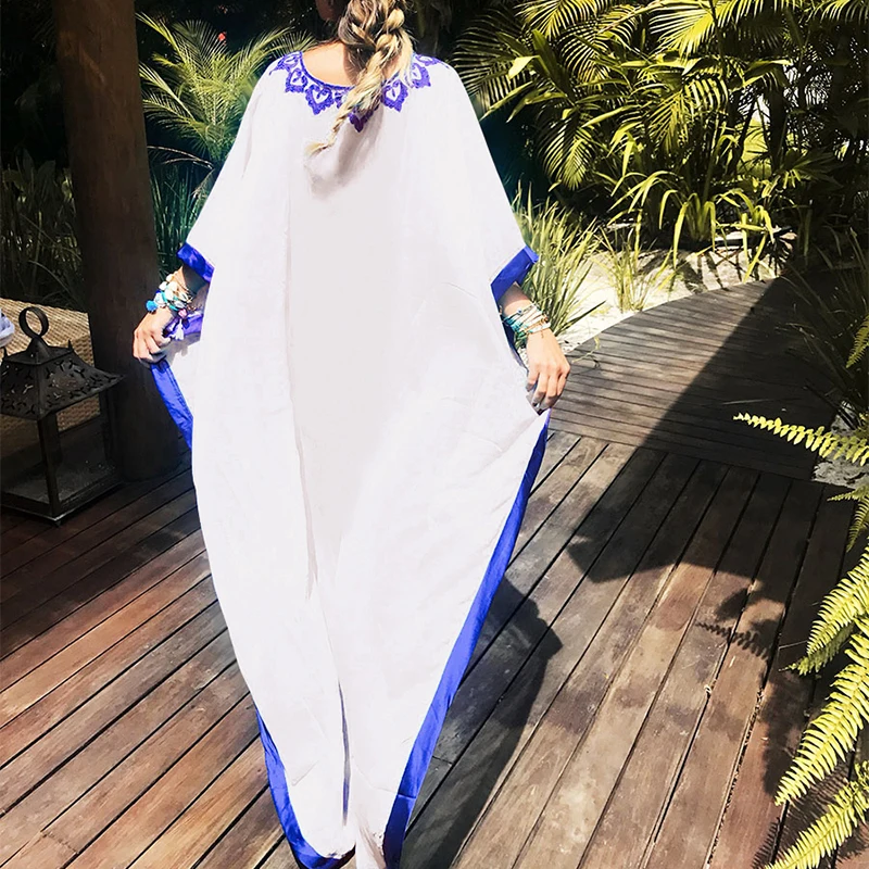 Женский купальник In X длинное пляжное платье из шифона однотонная туника