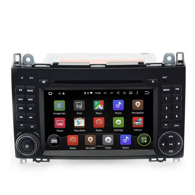 HD Android 9 0 система автомобильный DVD стерео плеер для Mercedes/Benz/Sprinter/W209/W169Viano/Vito/B200/A160 с