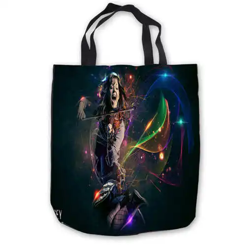Пользовательские холщовые lindsey-stirling ToteBags ручные сумки сумка для покупок повседневные пляжные сумки складные 180911-04-63