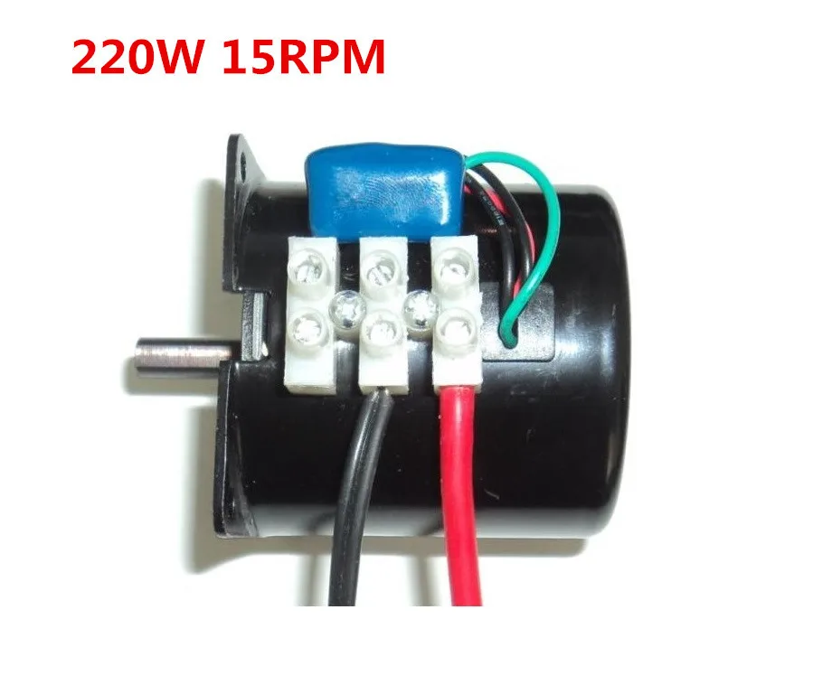

AC gear motor with gearbox ,60KTYZ AC 220V 14W 15rpm Reversible Permanent magnet synchronous gear motor, forward and backward