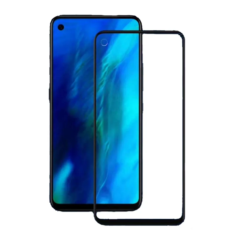 3D полное клеевое закаленное стекло для Huawei Nova 4 Полное покрытие экрана Защитная