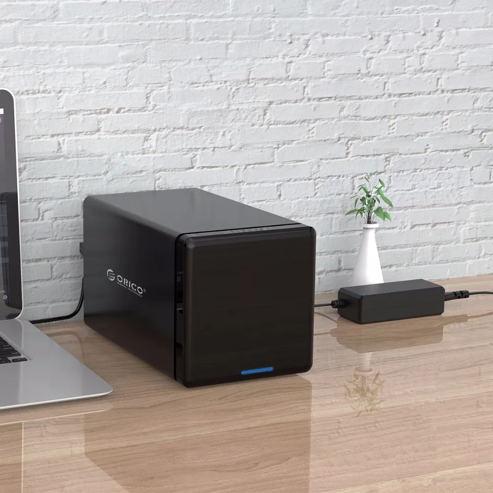 ORICO 4 Bay 3 5 Type c Алюминиевый жесткий диск Внешний корпус USB3.1 для SATA3.0 HDD Поддержка