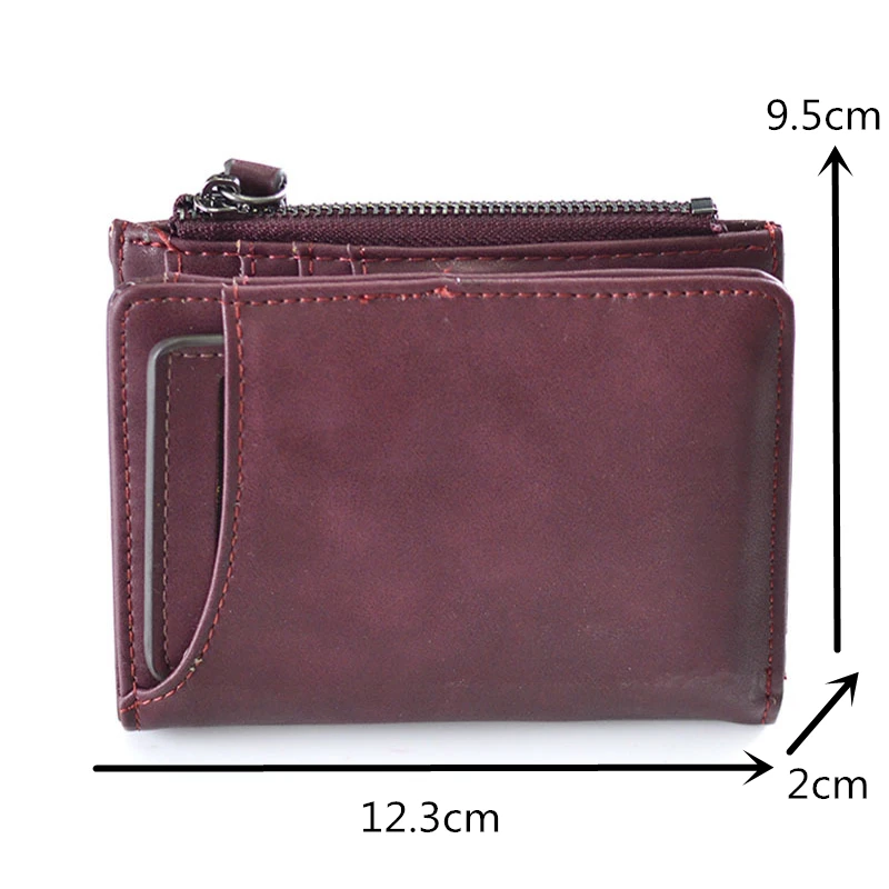 Кошелек женский короткий кошелек на молнии Женский Portefeuille Обложка для паспорта