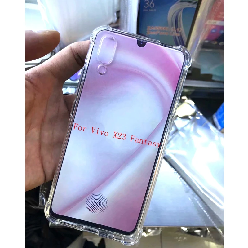 Чехол с воздушной подушкой для Vivo X23 Fantasy Y91 Y95 ультра прозрачный мягкий чехол из