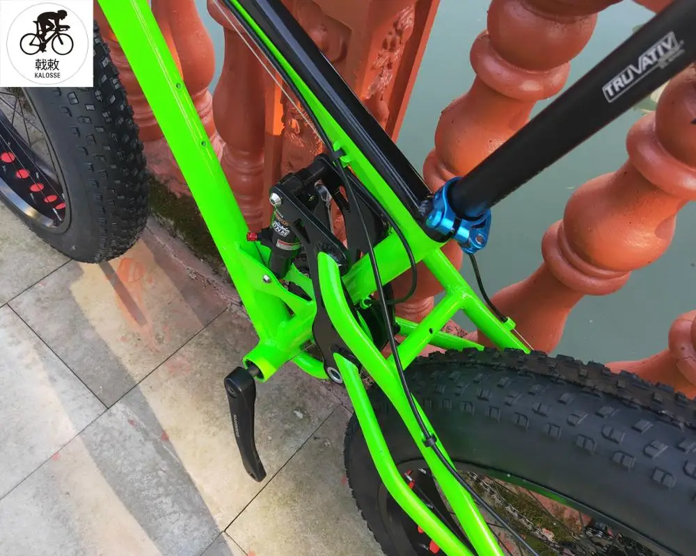 Kalosse 100 мм обода DNM 165 путешествия полная подвеска пляжный велосипед bicicleta 27