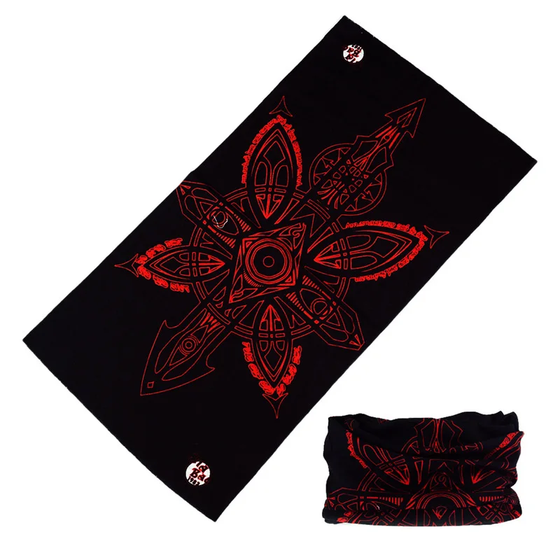 Cool Totem Design Magic Pirate Scarf Multi Use Unisex Headband 2018 Hot Sale Tube Seamless Bandanas Face Mask Neck Gaiter Snood