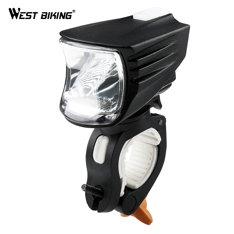 WEST BIKING, велосипедный светильник, IPX-6, водонепроницаемый, 600 люменов, USB, перезаряжаемый, на руль, светильник с аккумулятором 3300 мАч, велосипедный светильник