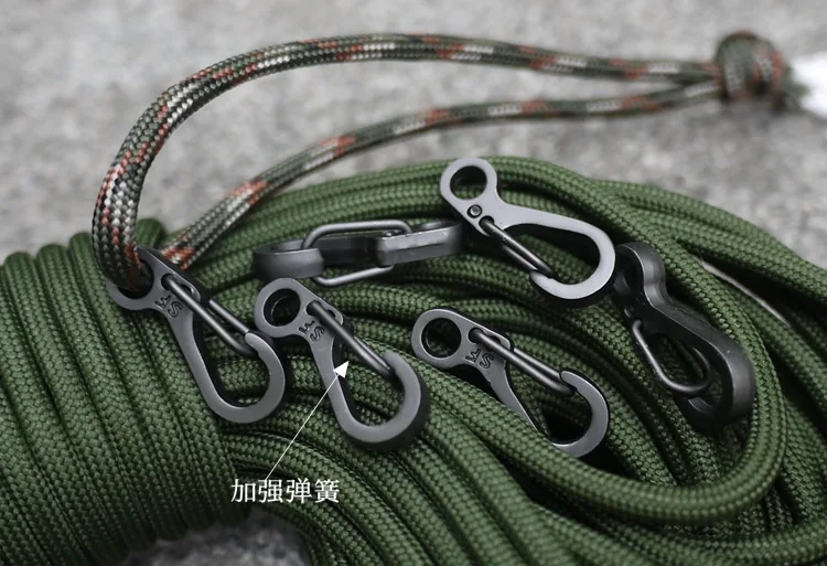 5 шт. мини подвесная Пряжка Классическая простая пружинная быстрый подвесной