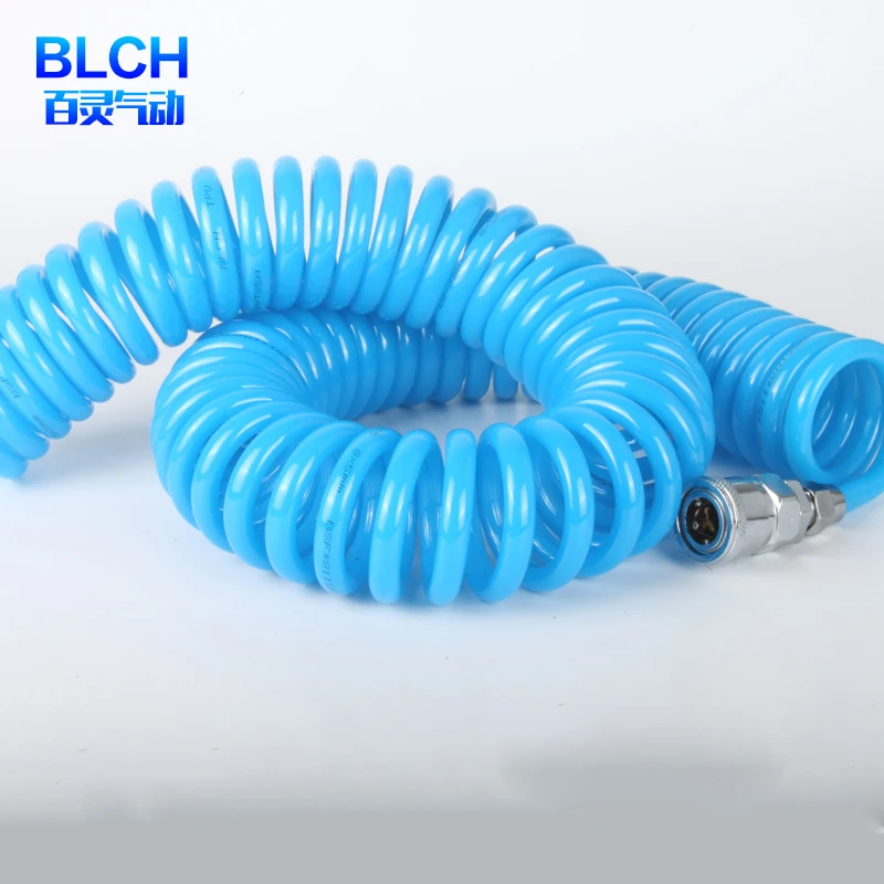 BLCH пневматическая пружинная Трубка Бурдона PU6/8/10 компрессорный пистолет trachea