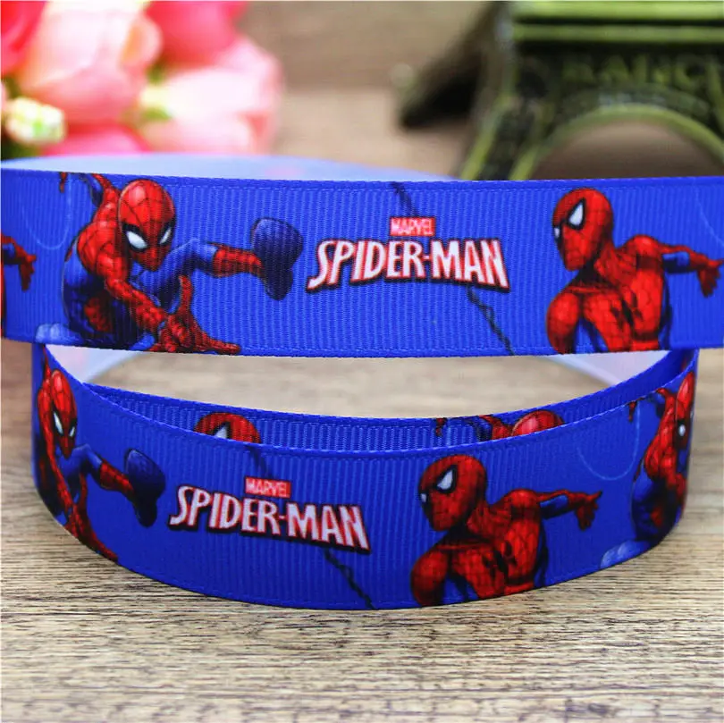 4 DHK 7/8 '' Герой Супермен Бэтмен Marvel напечатанный grosgrain лента аксессуар hairbow головной убор украшение 22 мм B1563 - Цвет: 4
