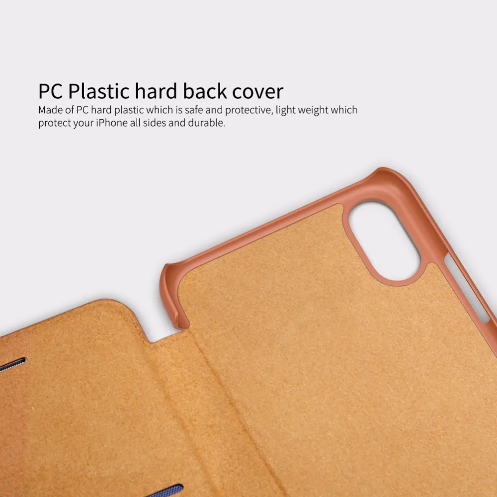 NILLKIN Qin для iPhone X case защитный чехол телефонные чехлы | Мобильные телефоны и