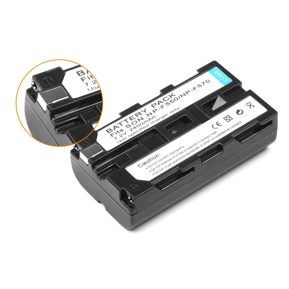 Снимать 2 шт. NP-F550 NP F550 F570 NPF550 NP-F570 NPF570 Батарея+ стены Зарядное устройство для sony GV-D200 D80 Hi-8 L10 ПЗС-SC55 CCD-TRV80PK