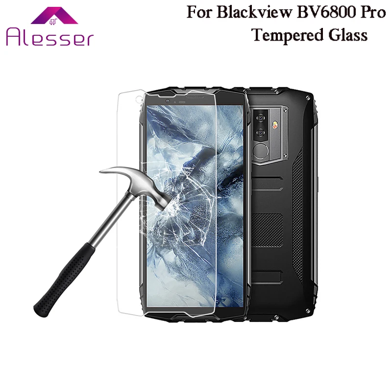 Закаленное стекло Alesser для Blackview BV6800 Pro Премиум Защитная пленка устойчивая к