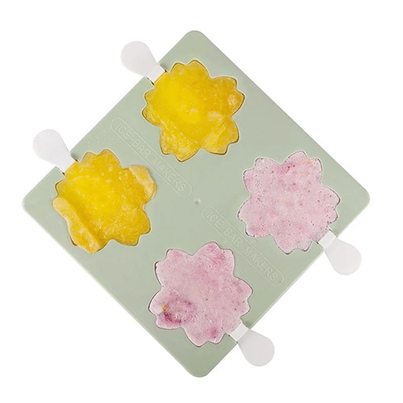Пресс-форма для мороженого с крышкой и палочками креативные летние инструменты