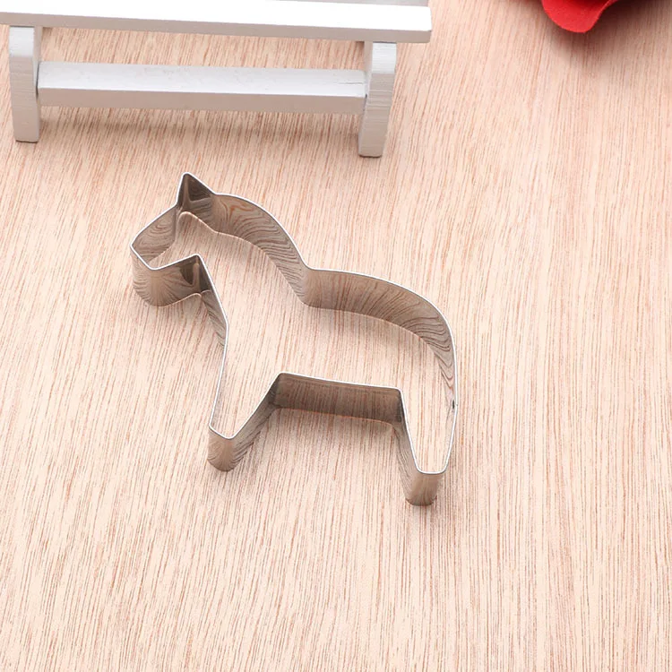 1 шт. формы для печенья в виде животных форме зебры Нержавеющая сталь украшения