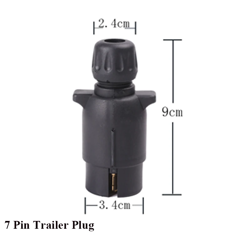 12 В 7 Pin way core pole пластиковый прицеп разъем адаптера для коннектора Европейский RV