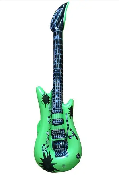 1 шт. надувная игрушка гитара детский музыкальный инструмент электрогитара стиль