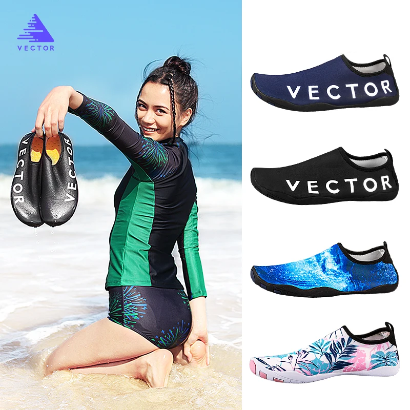 

Men Women Swimming Shoes Water Shoes Aqua Slippers Thick Seaside Beach Sneaker Non-slip Quick-drying Light Barefoot Soft Socks