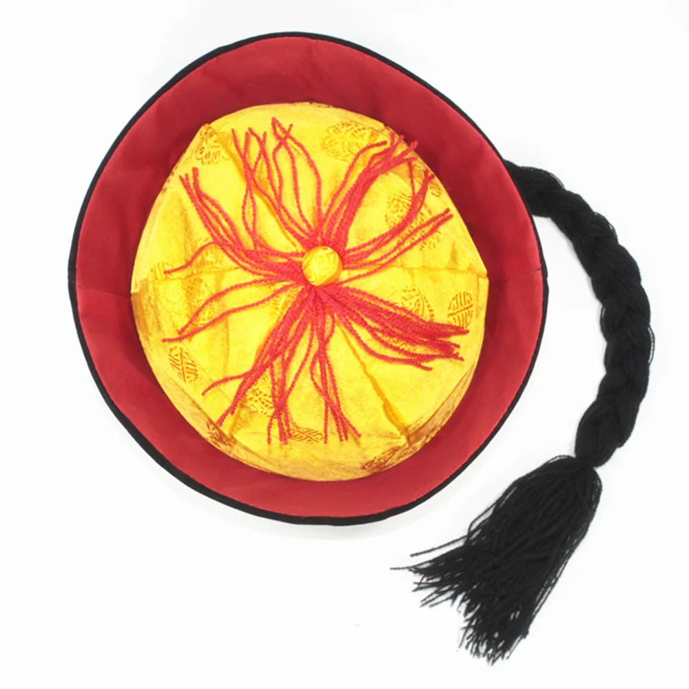 Китайская Шляпа дракон Династия Цин император Тан костюм головной убор владелец