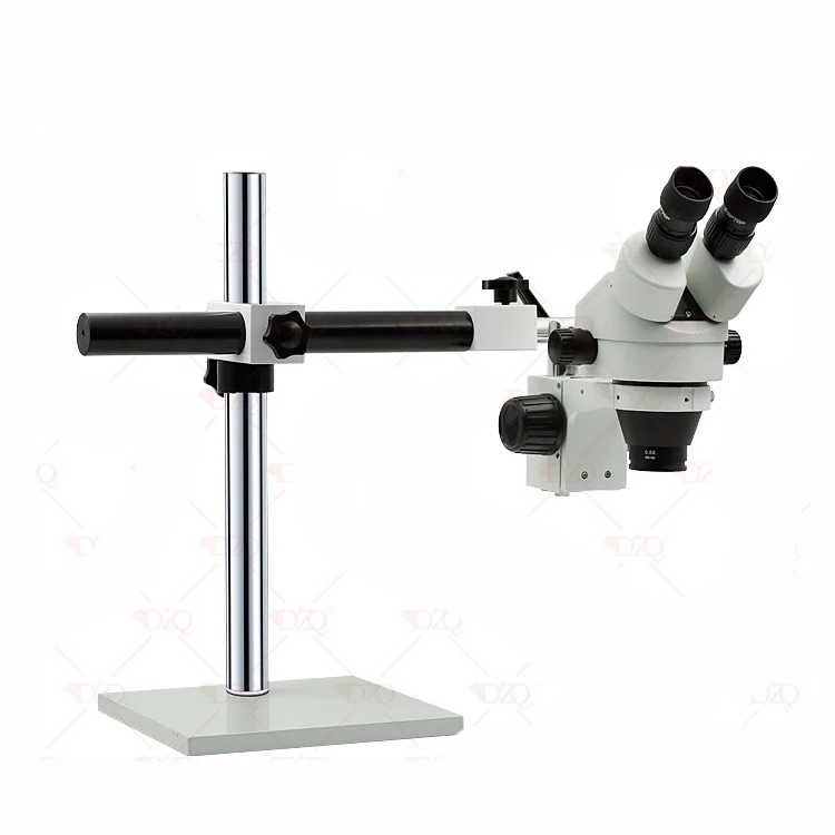 Однорычажный микроскоп 7X 45X бинокулярный стерео зум на одной руке стенд стрелы